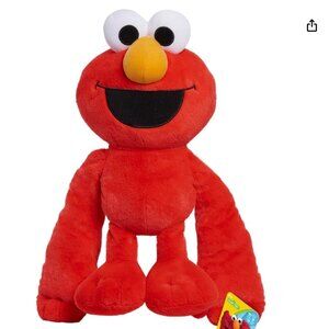 Sesame Street Monster Hugs Elmo 2lb Weighted Sensory Plush 19" — Open Box